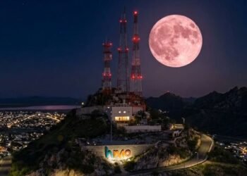 Luna Rosa visible en Hermosillo marcará fechas clave