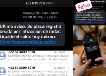 Policía Municipal alerta por mensajes falsos de multas; advierten posible fraude