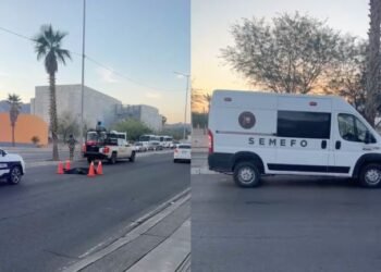 Persona muere tras ser atropellada por camión al sur de Hermosillo