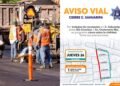 Cierran tramo de la avenida Sahuaripa por trabajos de recarpeteo