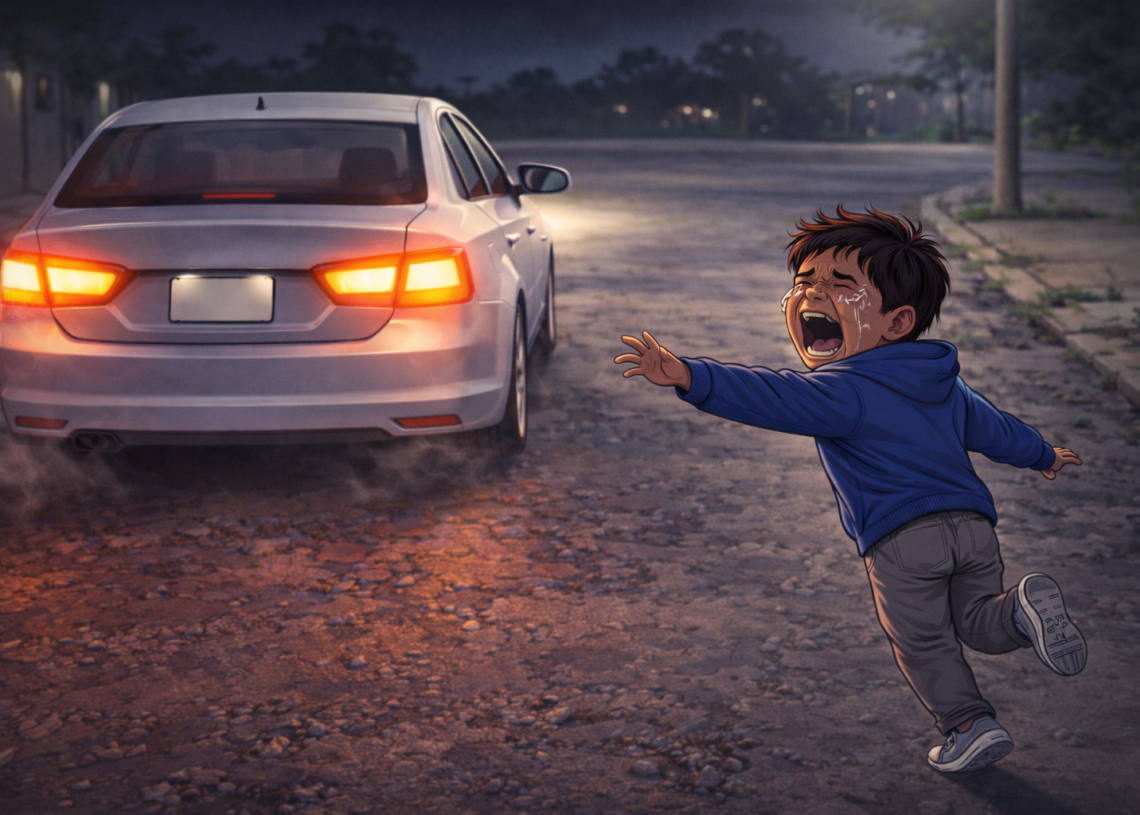 Indignación en Tlalpan: padre baja a su hijo del auto y asegura que “era un juego” Indignación en Tlalpan: padre baja a su hijo del auto y asegura que “era un juego”