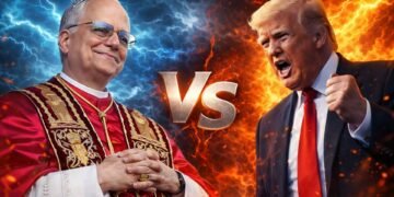 🚨 Imagen viral de Trump desata polémica tras choque con el Papa