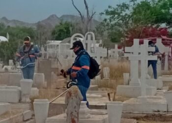 Arrancan trabajos de limpieza en panteones de Hermosillo