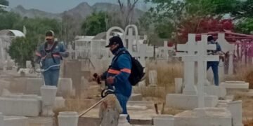 Arrancan trabajos de limpieza en panteones de Hermosillo
