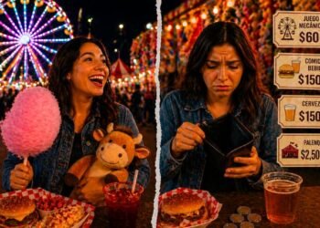 Vas a la ExpoGan por diversión y sales revisando tu cuenta