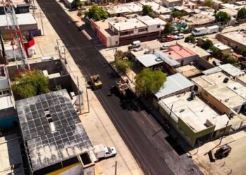 Avanzan trabajos de rehabilitación de calles en Hermosillo