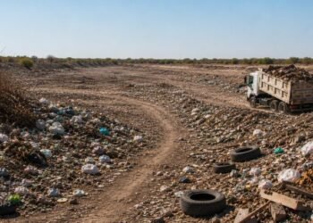 Vecinos denuncian basurero clandestino en la presa Abelardo L. Rodríguez