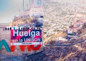 STAUS coloca manta de “Huelga en la UNISON” ante falta de acuerdos