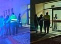 Policías auxilian a mujer con problemas respiratorios