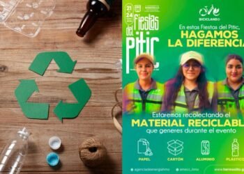 Buscan reducir residuos en las Fiestas del Pitic con programa Biciclando