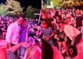 Yahir aparece entre el público durante concierto de Maná