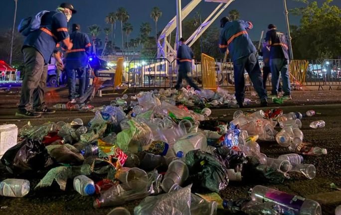 Fiestas del Pitic 2026 dejaron 95 toneladas de basura Fiestas del Pitic 2026 dejaron 95 toneladas de basura