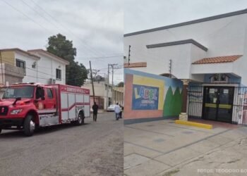 Evacúan guardería en el Centro de Hermosillo tras activarse una alarma
