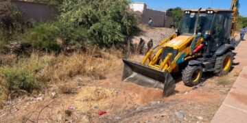 Hermosillo alcanza 80% de avance en limpieza de canales previo a las lluvias