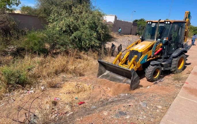Hermosillo alcanza 80% de avance en limpieza de canales previo a las lluvias Hermosillo alcanza 80% de avance en limpieza de canales previo a las lluvias