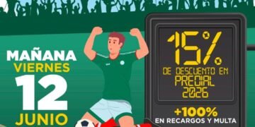 Gol de México trae descuentos: ofrecen 15% en Predial y eliminan recargos en Hermosillo