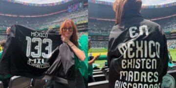 Regina Blandón muestra su apoyo a madres buscadoras en la Ciudad de México