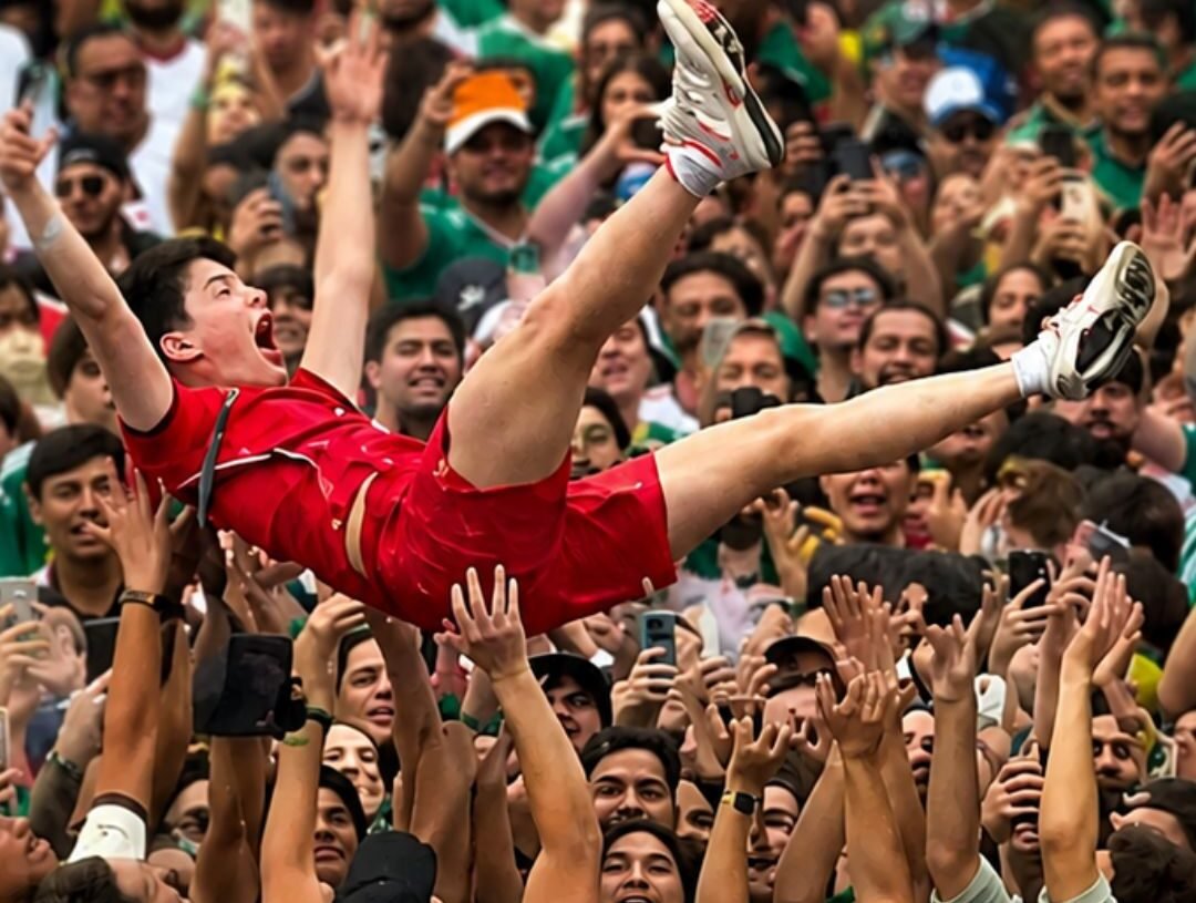 Turista coreano es lanzado al aire por aficionados mexicanos durante el Mundial 2026 y se vuelve viral