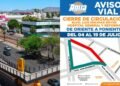 cierre parcial en el bulevar Luis Encinas por obras de rehabilitación sanitaria