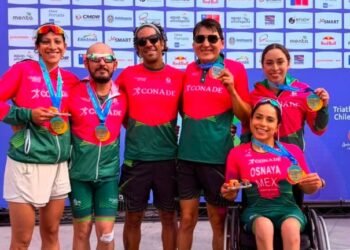 México brilla en el Paratriatlón de Antofagasta 2026 con cinco medallas