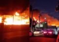 Ocho viviendas resultan afectadas por incendio que inició en el Mercado de Abastos