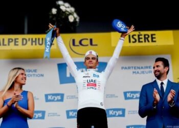 Isaac del Toro rompe récords: el primer mexicano en el podio del Tour de Francia