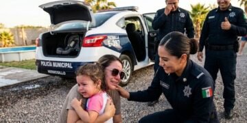 🚨 ¡HÉROES SIN CAPA! Policías salvan a niña de morir ahogada en Hermosillo 🚨