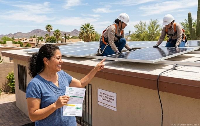 Hermosillo inicia programa federal para bajar hasta 85% el recibo CFE Hermosillo inicia programa federal para bajar hasta 85% el recibo CFE