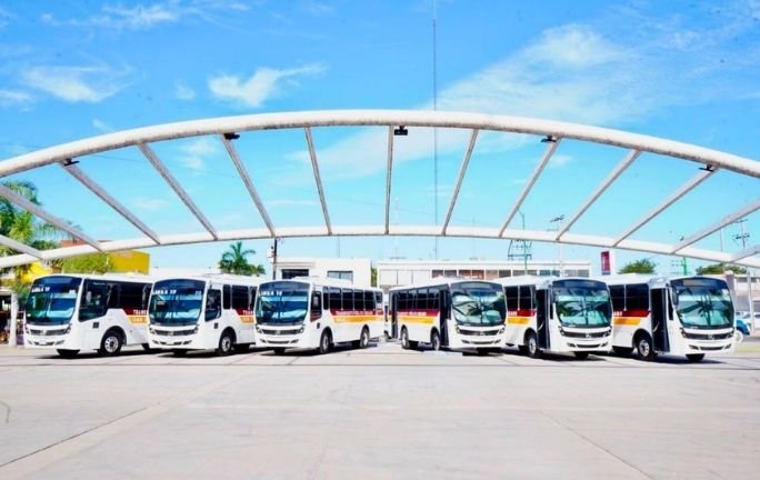 Renuevan transporte público en Ciudad Obregón con siete nuevas unidades Renuevan transporte público en Ciudad Obregón con siete nuevas unidades