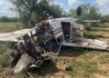 Se desploma avioneta cerca de la carretera Hermosillo–La Colorada: Reportan tres personas lesionadas