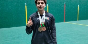 Sonorense conquista oro y bronce en Copa Panamericana de Frontón