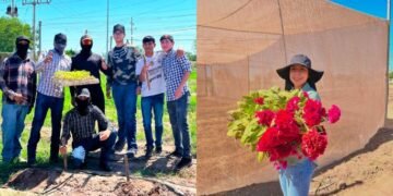 Estudiantes de la UTE preparan flores tradicionales para el Día de Muertos