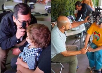 ¡A ver mejor! Niñas y niños reciben lentes