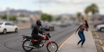 Detienen a joven por intentar arrollar a su expareja con una motocicleta en Hermosillo