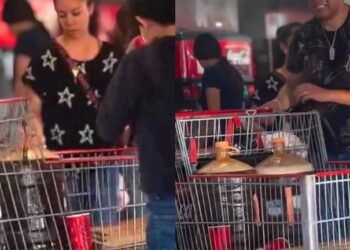 ¿Hasta dónde llega el refill? Familia llena dos garrafones de refresco en Costco
