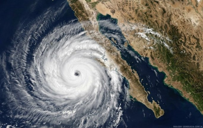 ⚠️ Alerta meteorológica: El huracán Polo impactará hoy en Baja California Sur y Sonora ⚠️ Alerta meteorológica: El huracán Polo impactará hoy en Baja California Sur y Sonora
