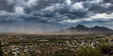 Sábado nublado pero sofocante en Hermosillo: el termómetro marcará hasta 36°C con sensación de 40°C