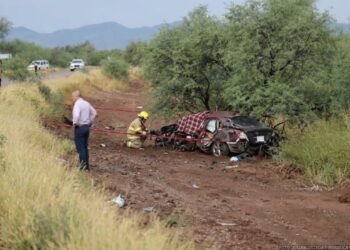 Tragedia en la carretera Hermosillo-Ures: Choque fatal deja una persona sin vida