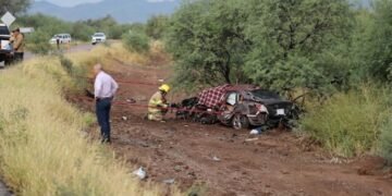 Tragedia en la carretera Hermosillo-Ures: Choque fatal deja una persona sin vida