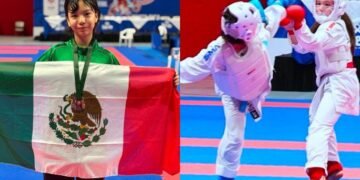 Frida Flores pone en alto a Sonora con bronce en Panamericano de Karate