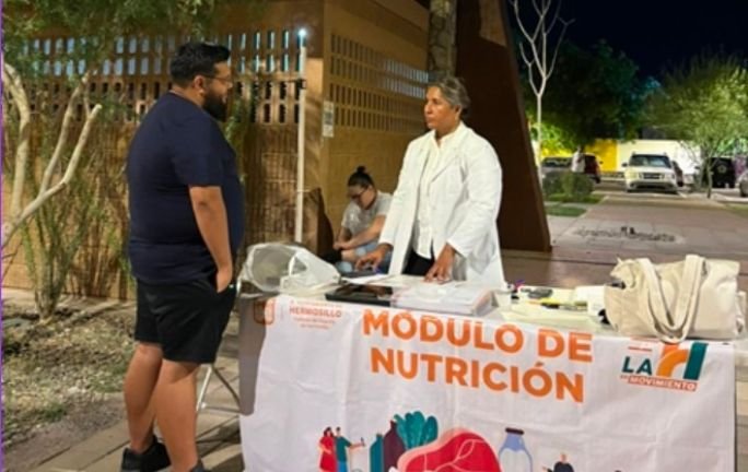 Llevan consultas nutricionales gratuitas a parques y unidades deportivas Llevan consultas nutricionales gratuitas a parques y unidades deportivas