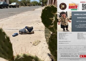 ⚠️ ALERTA AMBER SONORA: Buscan al niño Akira Alcaraz Sánchez, sustraído en Hermosillo