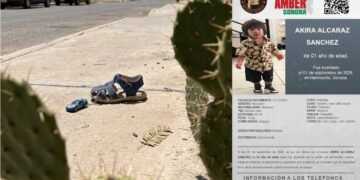 ⚠️ ALERTA AMBER SONORA: Buscan al niño Akira Alcaraz Sánchez, sustraído en Hermosillo