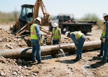 Sin agua en Hermosillo: Ruptura en acueducto frena suministro en Centro y Sur