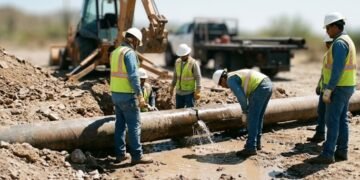 Sin agua en Hermosillo: Ruptura en acueducto frena suministro en Centro y Sur