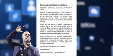 FAMILIA DE NATANAEL CANO ROMPE EL SILENCIO TRAS CANCELAR SU GIRA: “ANTES DE ARTISTA, ES NUESTRO HIJO” 🚨🎤