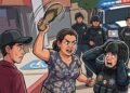 ¡CON EL HIJO NO! MAMÁ SONORENSE ACTIVA EL “MODO FURIA” Y HACE QUE POLICÍAS LE PAGUEN LA LLANTA A SU CHAMÁCO