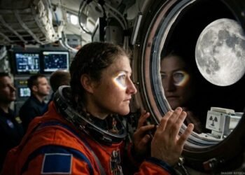 Christina Koch relata su experiencia como la primera mujer en orbitar la Luna