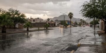 Lluvias dejan hasta 25 mm en Hermosillo; reportan saldo blanco y operativo activo