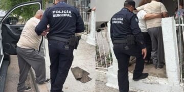 Policía de Hermosillo localiza y reúne con su familia a adulto mayor reportado como extraviado